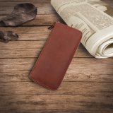 2017 Newest Contrast Color Chain Wallet Man Zipper Wallet