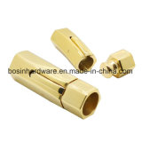 Gold Hex Stainless Steel Magnetic Clasp