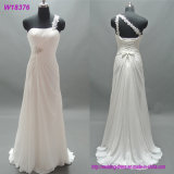 W18376 Floor-Length Hemline and Breathable Feature Wedding Dresses for Woman
