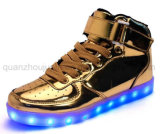 OEM Fashion PU Rechargeable Colorful LED Shoes