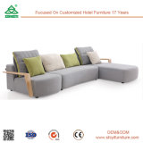 Furniture Modern Couch Living Room Corner Sofa Bed with Cushion