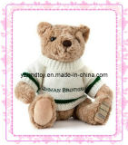 Hot Sell Knitted Plush Bear with Sweater