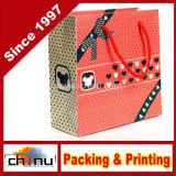 Custom Logo Printed Gift Paper Bag for Shopping (3224)