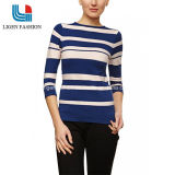 Ladie's Long Sleeve Knitted Blouse for Women