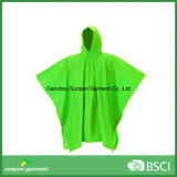 Rain Jacket with PVC Coating Rainwear Poncho