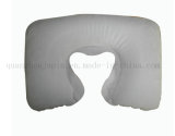 OEM Logo Suede Inflatable Comfortable U-Shape Trip Neck Pillow