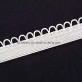 14mm Comez Knitted Picot Edge Plush Back Underwear Elastic Band