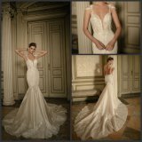 Sleeves Berta Bridal Gown Mermaid Lace Taffeta Wedding Dresses B1601