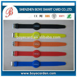 Durable Silicone Wristband Nfc with S50 / Ntag213 / Topaz512 Chip