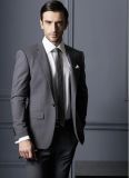 OEM Wholesale Custom Design Slim Fit Formal Gray Men's Suit