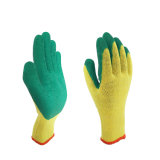 10g Cotton Shell Latex Coated Gloves Made in Shandong