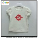 Round -Neck Baby Clothes Bubble Sleeve Bbay Girl T-Shirt