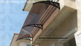 Typhoon Resistance Outdoor Cover/Sun Shade/Awnings with Polycarbonate Panel (YY-C)