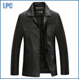 Wholesale Mens Leisure Fashion Leather Jacket