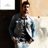 Fashion Casual Cotton Light Blue Denim Jackets by Fly Jeans