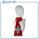 Red Cross Design National Printed Football Fan Soccer Scarf