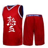 Hot Sale Sublimation Jersey V Neck Basketball Training Suit
