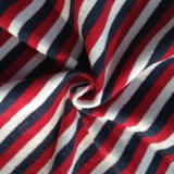 Hemp/Cotton Yarn Dyed Colorful Stripe Jersey