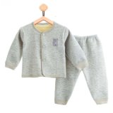 New Fashion Long Sleeve Trousers Warm Suit Two Sets Baby Wear