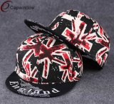 Colorful Sublimation Printing Fabric Snapback Hat with Adjustable Buckle