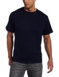 Mens Short-Sleeve Tee Shirt with Crew Neck Logo at Sleeve