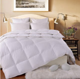 White Soft Warm Filling 100% Polyester Down Alternative Comforter