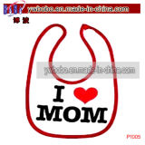 Infant Baby Accessories Bib Apron for Party Heart Mom (P1005)