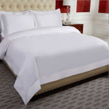 Egyptian Cotton White Bed Linen Set Luxury Sateen Duvet Cover