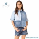 Short Denim Light Blue Shirts for Fashionable Women by Fly Jeans