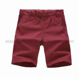 Red 100% Cotton Men's Shorts for Sale (E10016GBP1M)