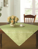 Solid Jacquard Tablecloth