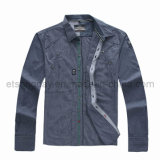 Fashion Outwear 100% Cotton Men's Casual Shirt (MSH211621)