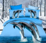 Hot Sale 3D Disperse Printed Microfiber Fabric for Bedsheet