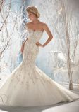 Sweetheart Mermaid Style Fashion Bridal Wedding Dresses (WMA3055)