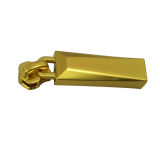 Gold Plated Color Metal Zipper Puller Zipper Slider for Bags