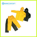 Durable PVC Polyester PVC Raincoat T and Pants