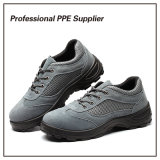 Suede Leather Lightweight Breathable Safety Footwear