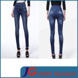 High Waist Scratch & Rip Women Skinny Jeans (JC1193)