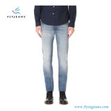 Slim Taper Jeans Heavy Fading & Shredded Holes & Worn Edges Men Denim (Pants E. P. 4118)