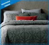7 Piece Jacquard Gray Pattern Polyester Comforter Set