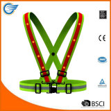 High Visibility Night & Day Lightweight LED Safety Vest