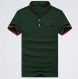 Dark Green OEM Service Newest Design Polo Shirt
