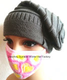 Women's Thermal Masks Knitted Cap
