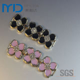 Shoe Decorations with Rhinestone Resin Jewelry for Women's Sandals