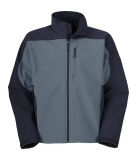 2016 Men Contrast Colour Water-Resistant Windproof Softshell Jacket