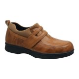 Genuine Leather Men's Diabetic Shoes with Extra Depth