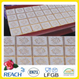 Vinyl Gold Silver PVC Lace Table Runners PVC Lace Tablecloth