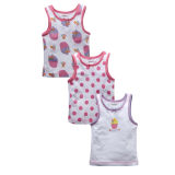 Great Quality Pure Cotton 12-24month Girl Camisole Kids Clothing