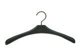 Black Wooden Clothes Hanger for Men (YLWD-b4)