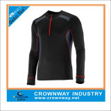Quick-Dry Breathble Custom-Made Men Compression Run Shirts with High Quality